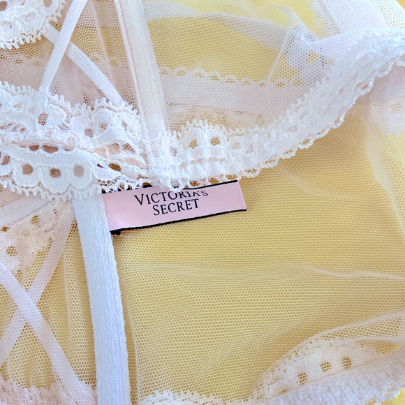 🤍Victoria’s Secret Dream Angels Mesh & Lace Bralette in white - Picture 8 of 10